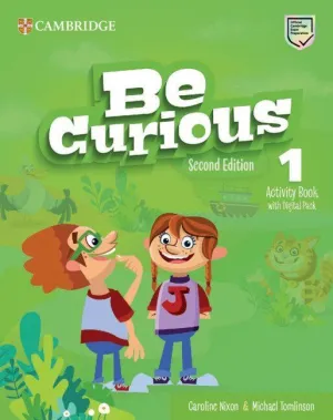 BE CURIOUS SECOND EDITION ACTIVITY BOOK AND HOME BOOKLET WITH DIGITAL PACK LEVEL