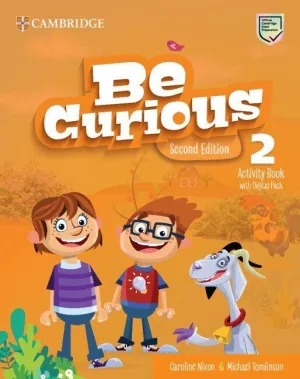 BE CURIOUS SECOND EDITION ACTIVITY BOOK AND HOME BOOKLET WITH DIGITAL PACK LEVEL
