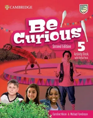 BE CURIOUS SECOND EDITION ACTIVITY BOOK AND HOME BOOKLET WITH DIGITAL PACK LEVEL