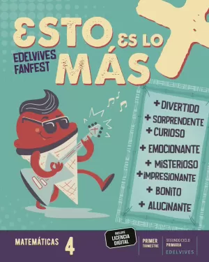 PROYECTO: FANFEST. MATEMÁTICAS 4. TRIMESTRES