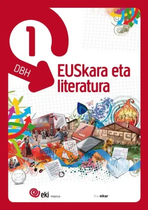 EKI DBH 1. EUSKARA ETA LITERATURA 1 (PACK 3)