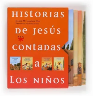 HISTORIAS DE JESÚS CONTADAS A LOS NIÑOS [ESTUCHE]