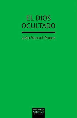 EL DIOS OCULTADO