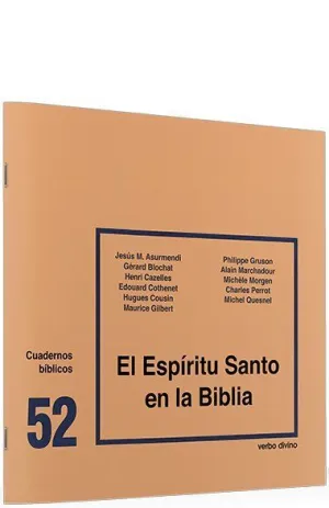 ESPÍRITU SANTO EN LA BIBLIA, EL