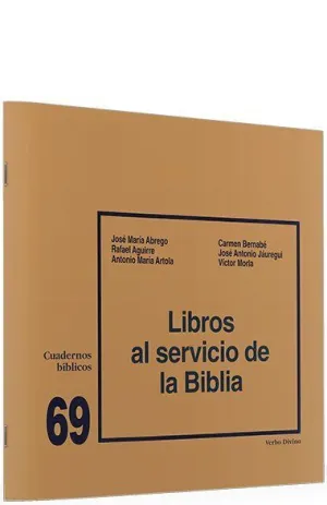 LIBROS AL SERVICIO DE LA BIBLIA