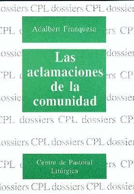 ACLAMACIONES DE LA COMUNIDAD, LAS