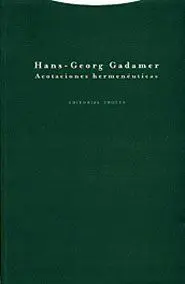 ACOTACIONES HERMENÉUTICAS