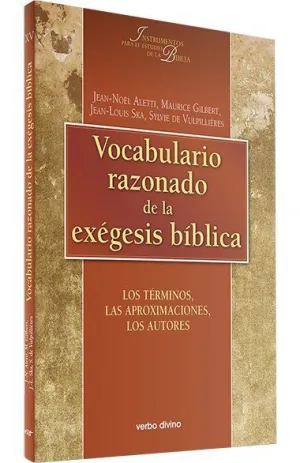 VOCABULARIO RAZONADO DE LA EXÉGESIS BÍBLICA