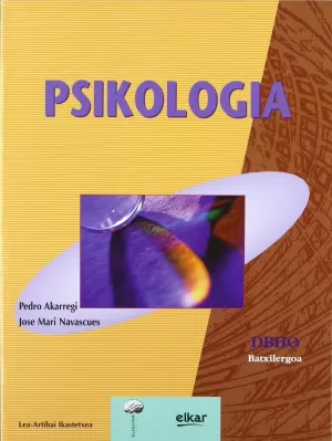 BATXILERGOA 1 - PSIKOLOGIA 1/2