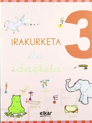 IRAKURKETA ETA IDAZKETA KOADERNOA 3