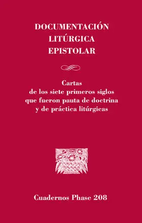 DOCUMENTACIÓN LITÚRGICA EPISTOLAR