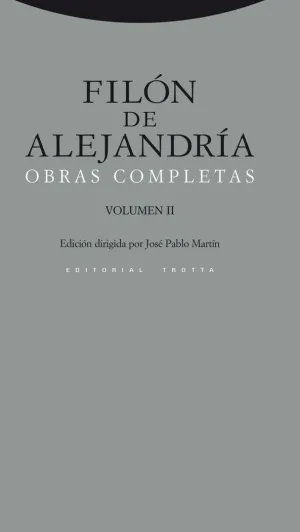 FILÓN DE ALEJANDRÍA OBRAS COMPLETAS