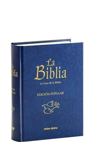 LA BIBLIA EDICION POPULAR LA CASA DE LA BIBLIA CARTONE